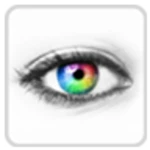 contact lenses android application logo